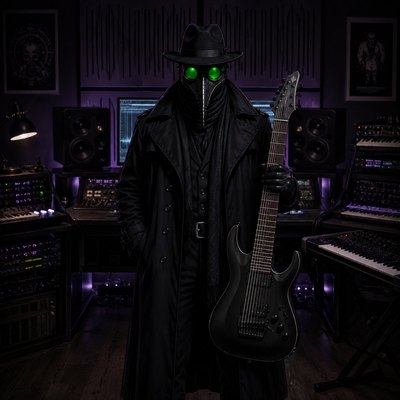 The Good Doctor in the studio